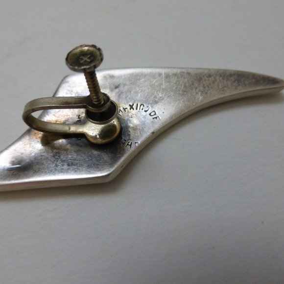 Sterling Silver Screw Back Earrings Mexico - Picture 4 of 7